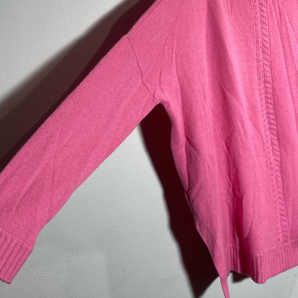 MAGASCHONI*Pink Flowy 100%Cashmere Sweater*Sm.$375 - Picture 4 of 10